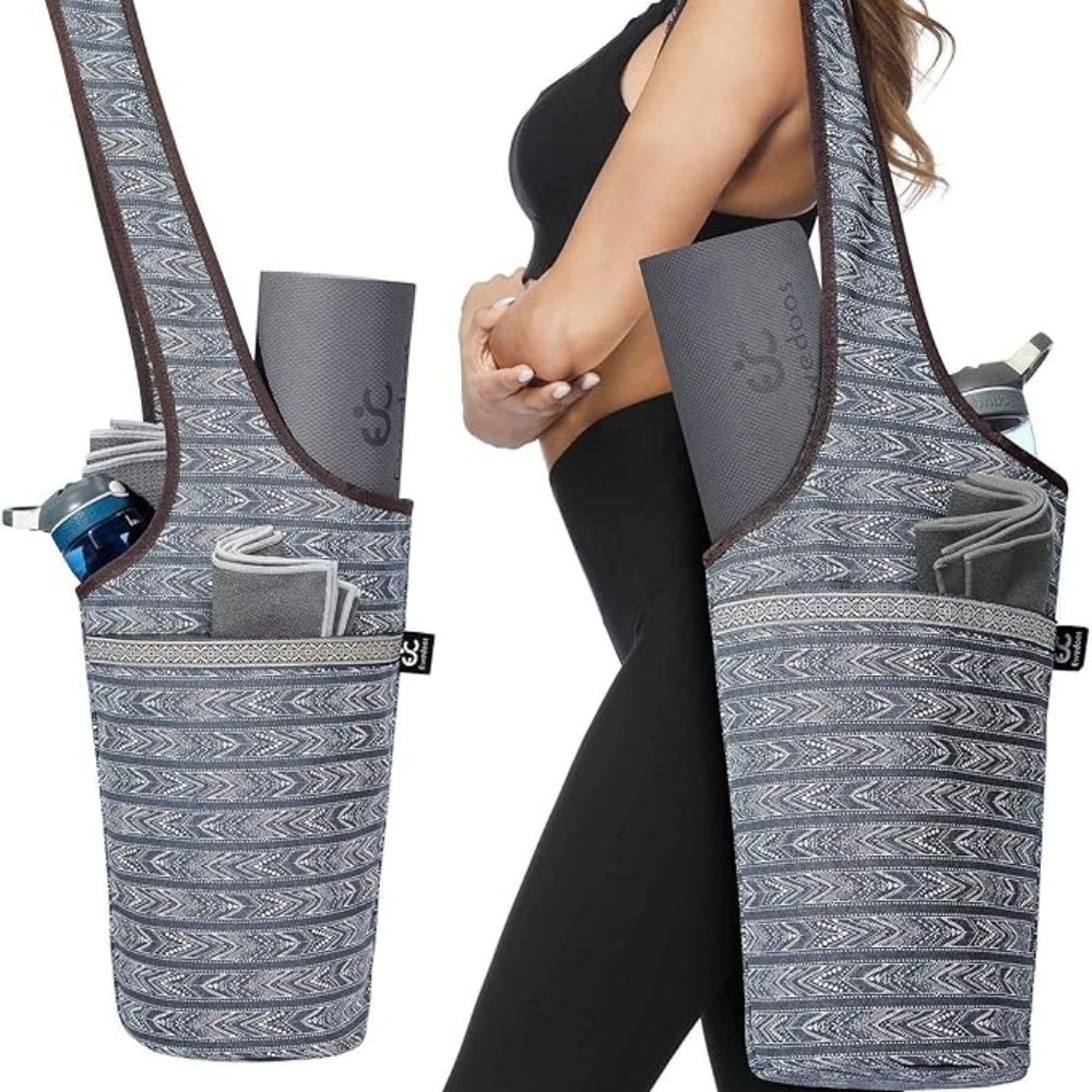 Cute & Functional Yoga Mat Bag with Large Size Pocket